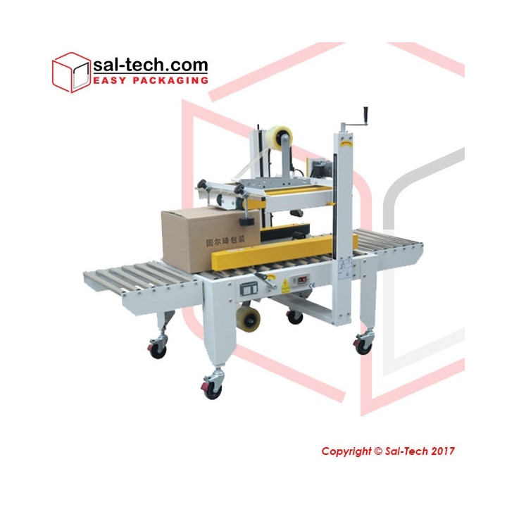STEP A-50P Side and Top Belts Driven Carton Sealer